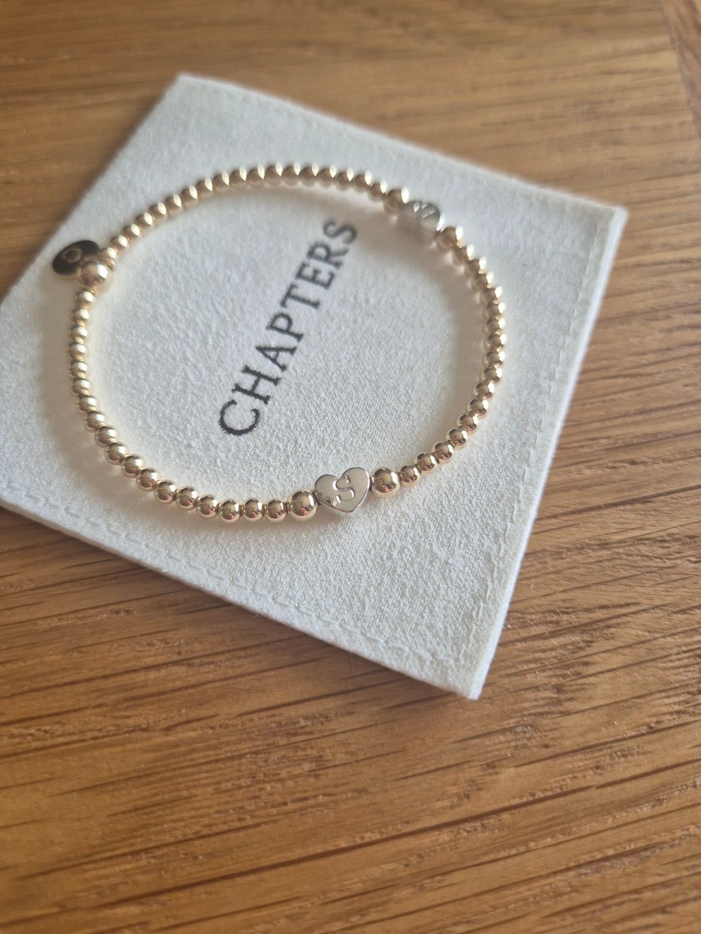 Personalised bracelet/ chaptershandmadejewellery