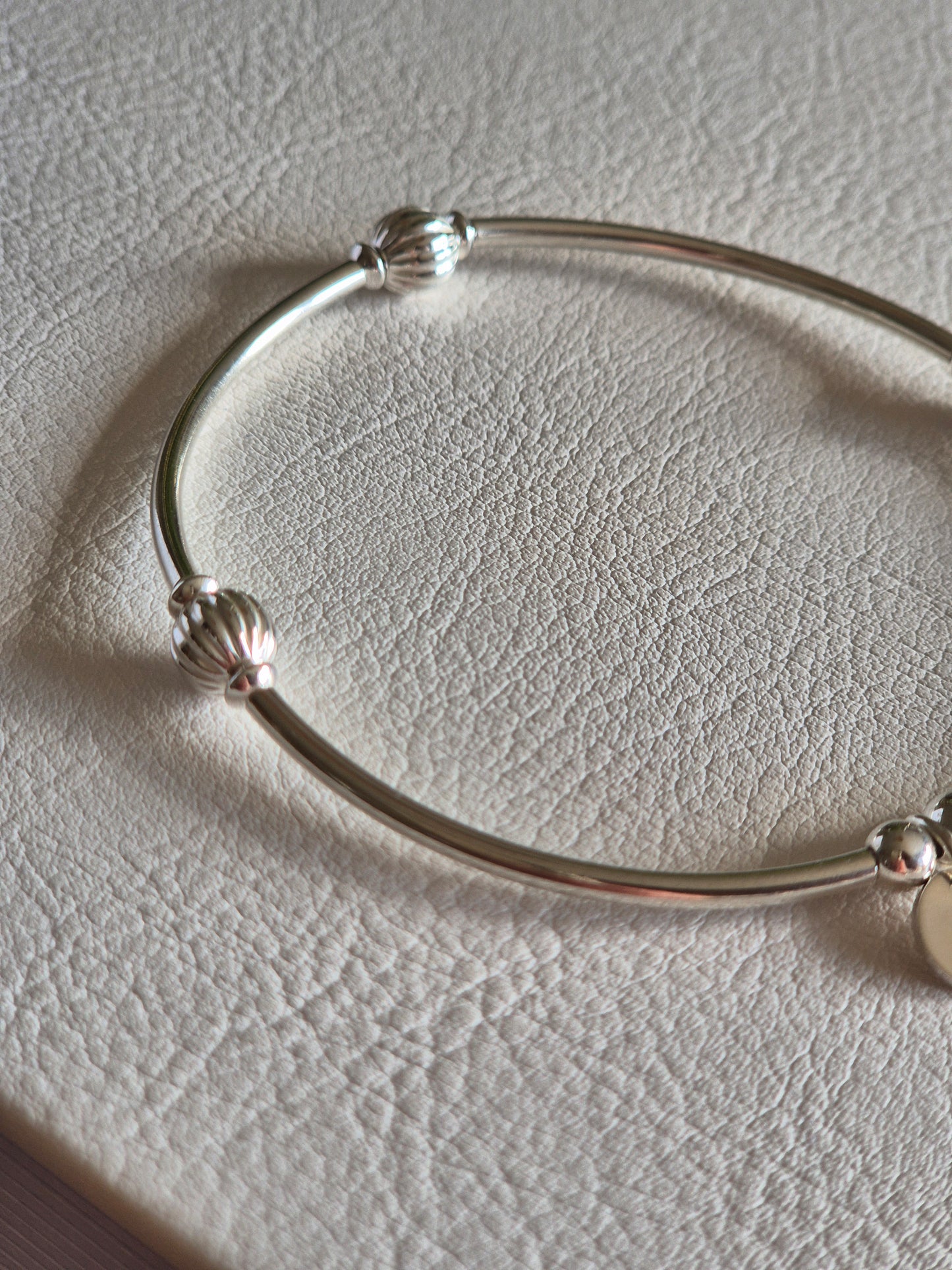 'Aurora' bangle style bracelet sterling silver