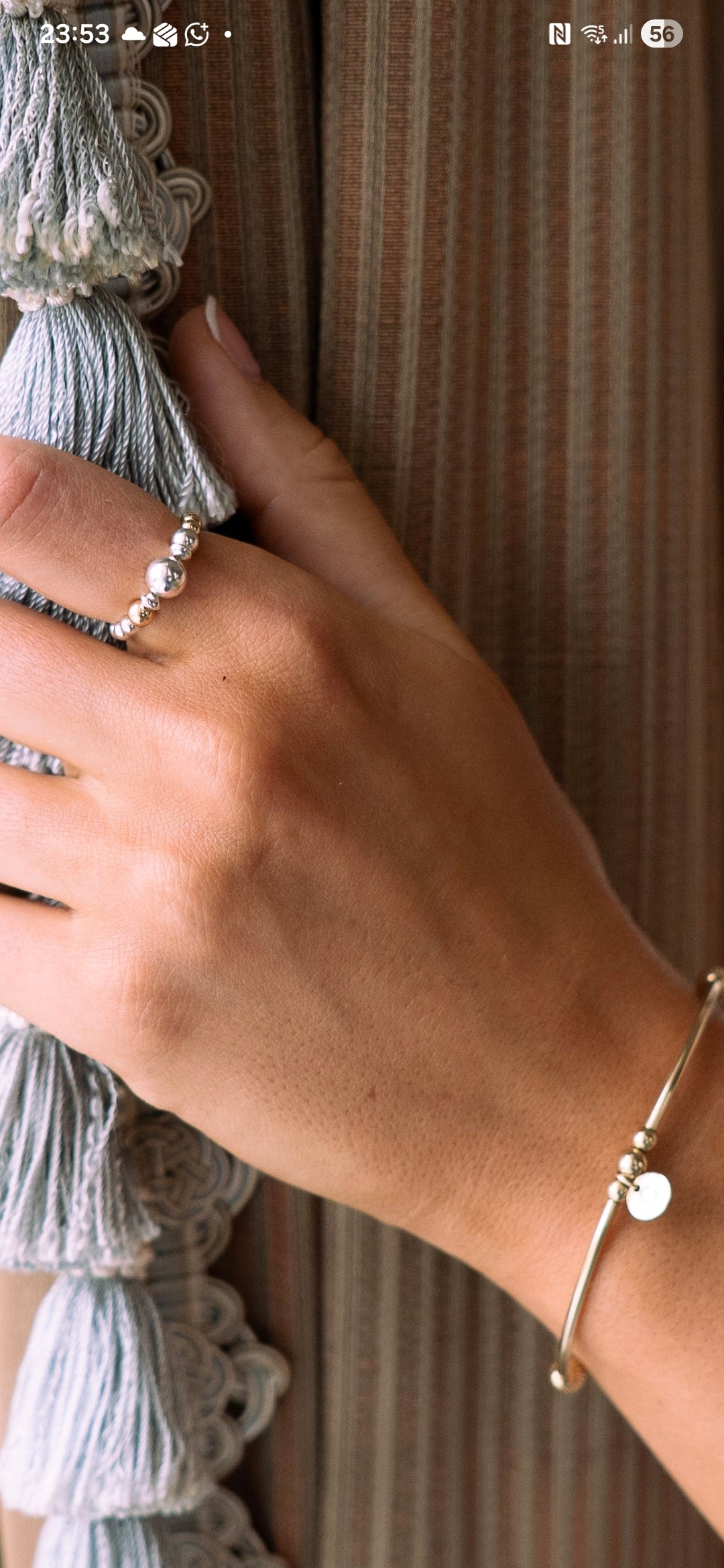 Mixed metal ring