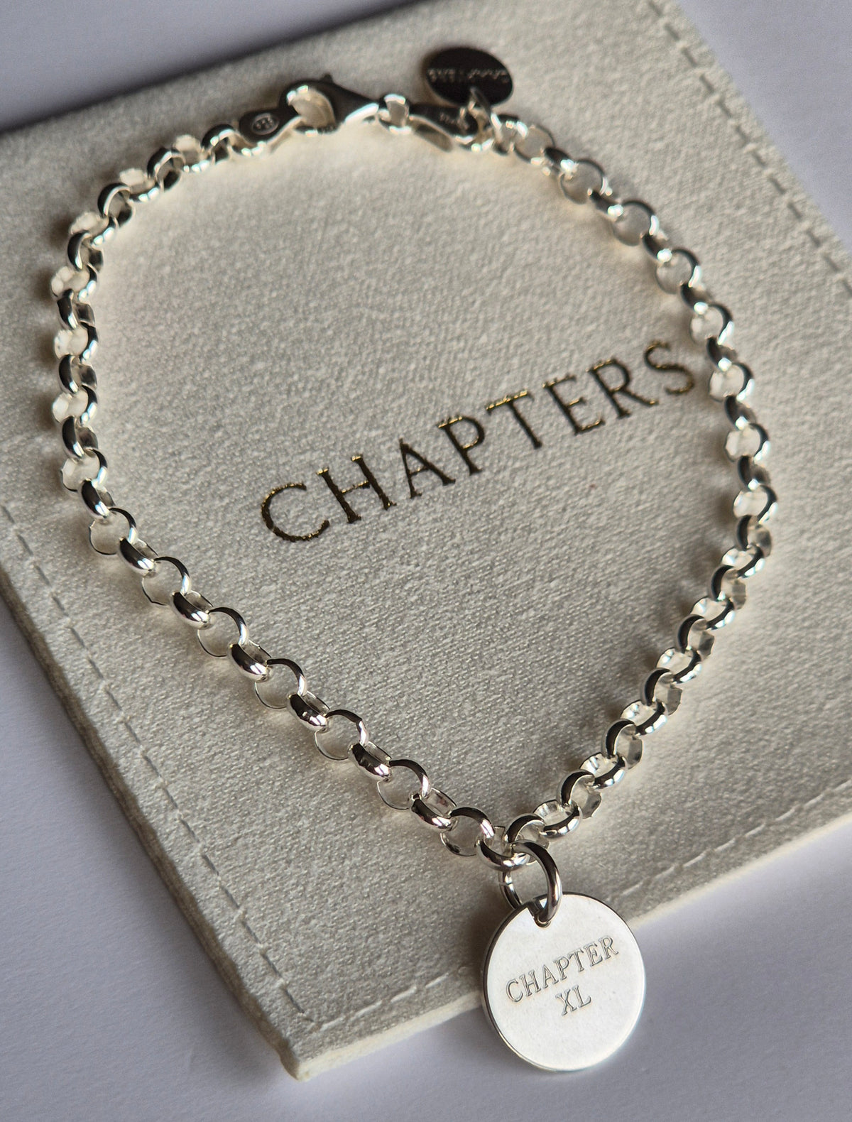Chapters Engraved Bracelet