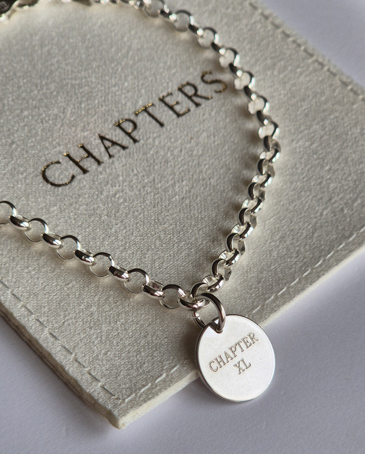 Chapters Engraved Bracelet