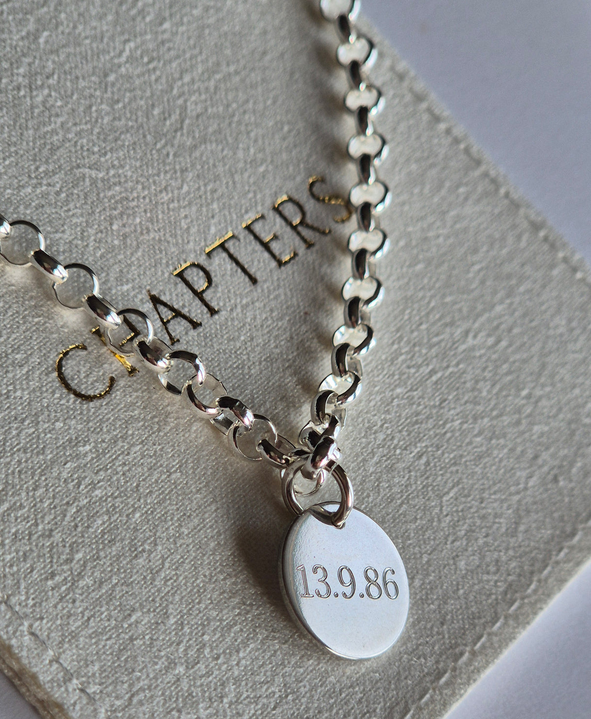 Chapters Engraved Bracelet