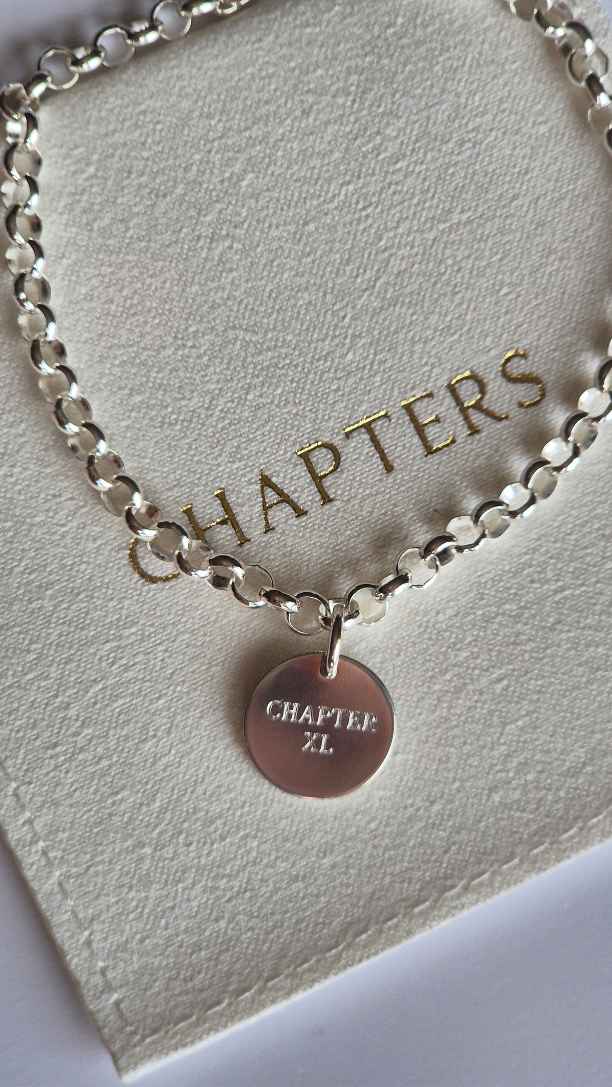 Chapters Engraved Bracelet
