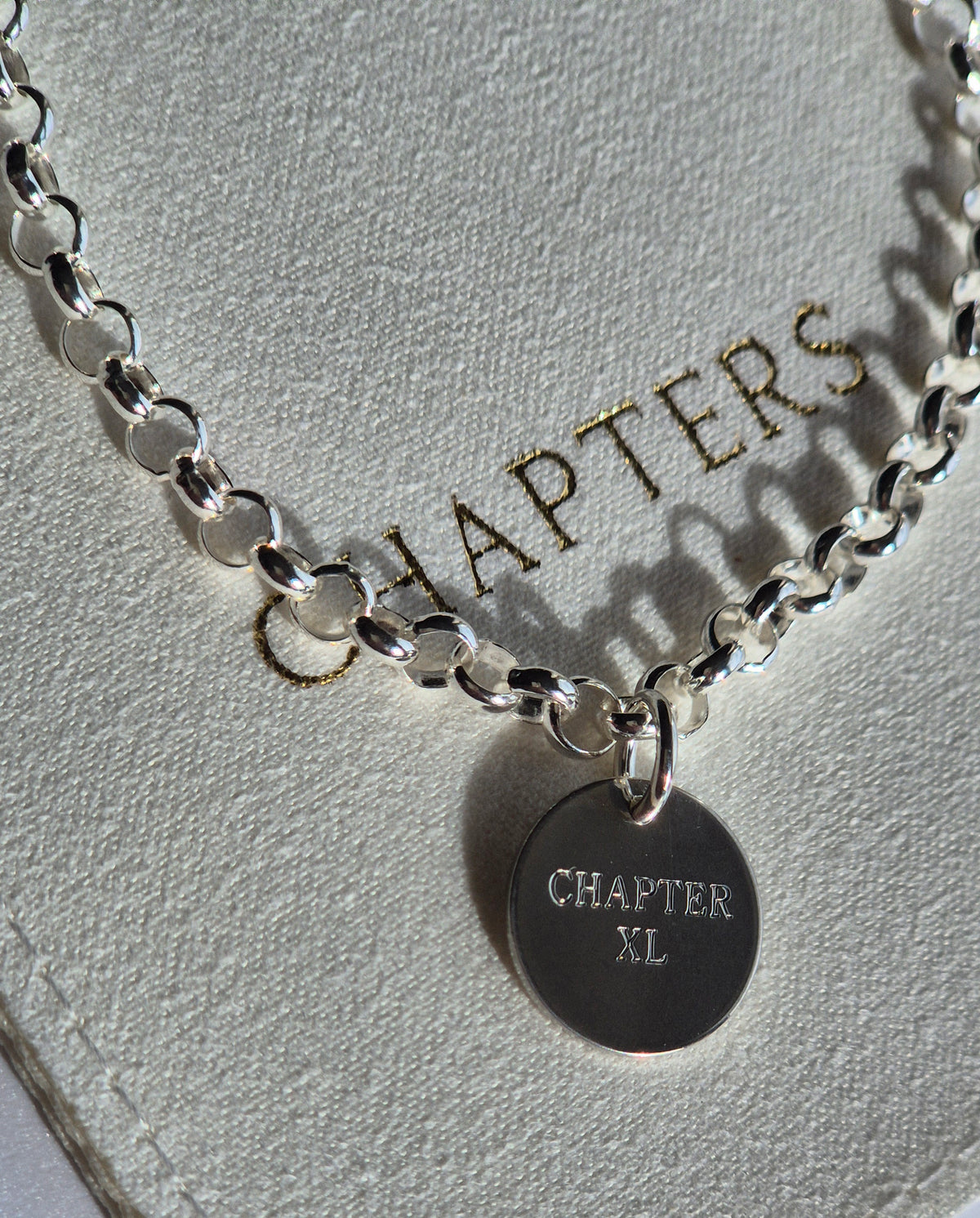 Chapters Engraved Bracelet