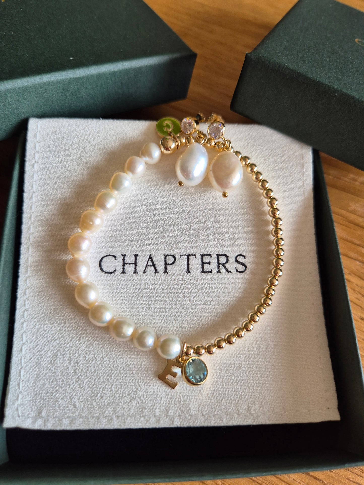 Freshwater pearl 'Love Bracelet'