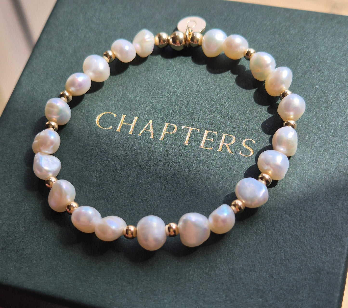 Elegant 'Melissa' freshwater pearl bracelet