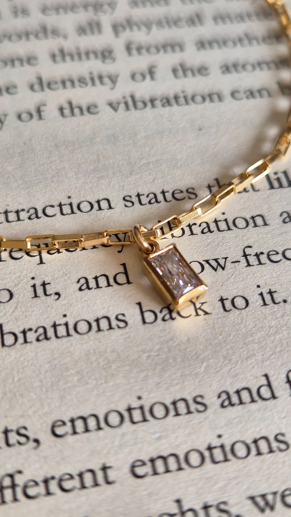 The 'Bookmark' Necklace