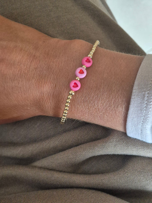Candy Hearts Bracelet