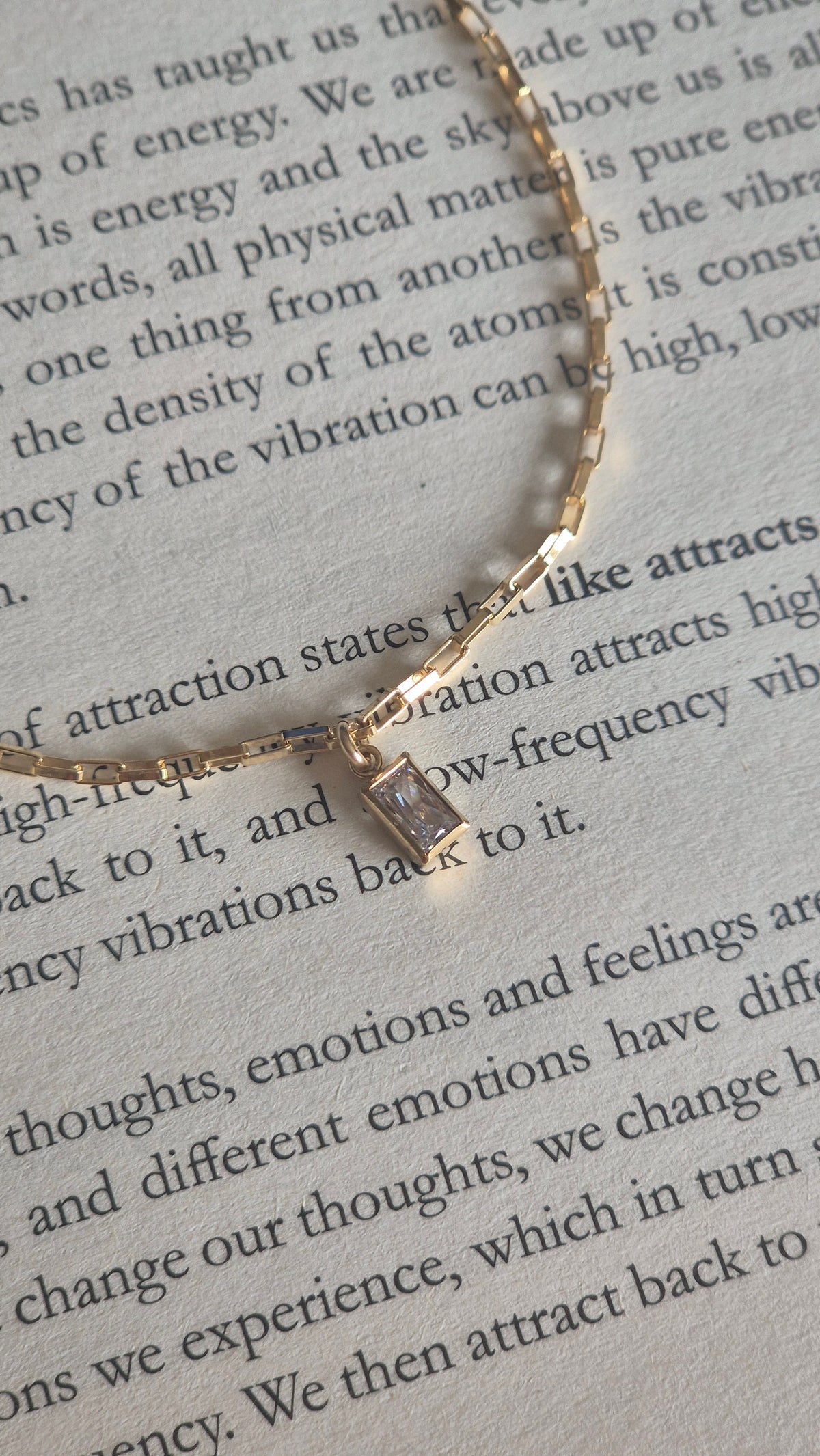 The 'Bookmark' Necklace