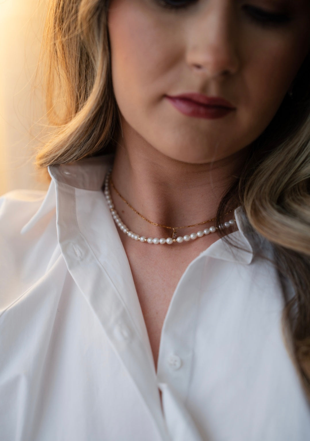 Moon & Honey Necklace