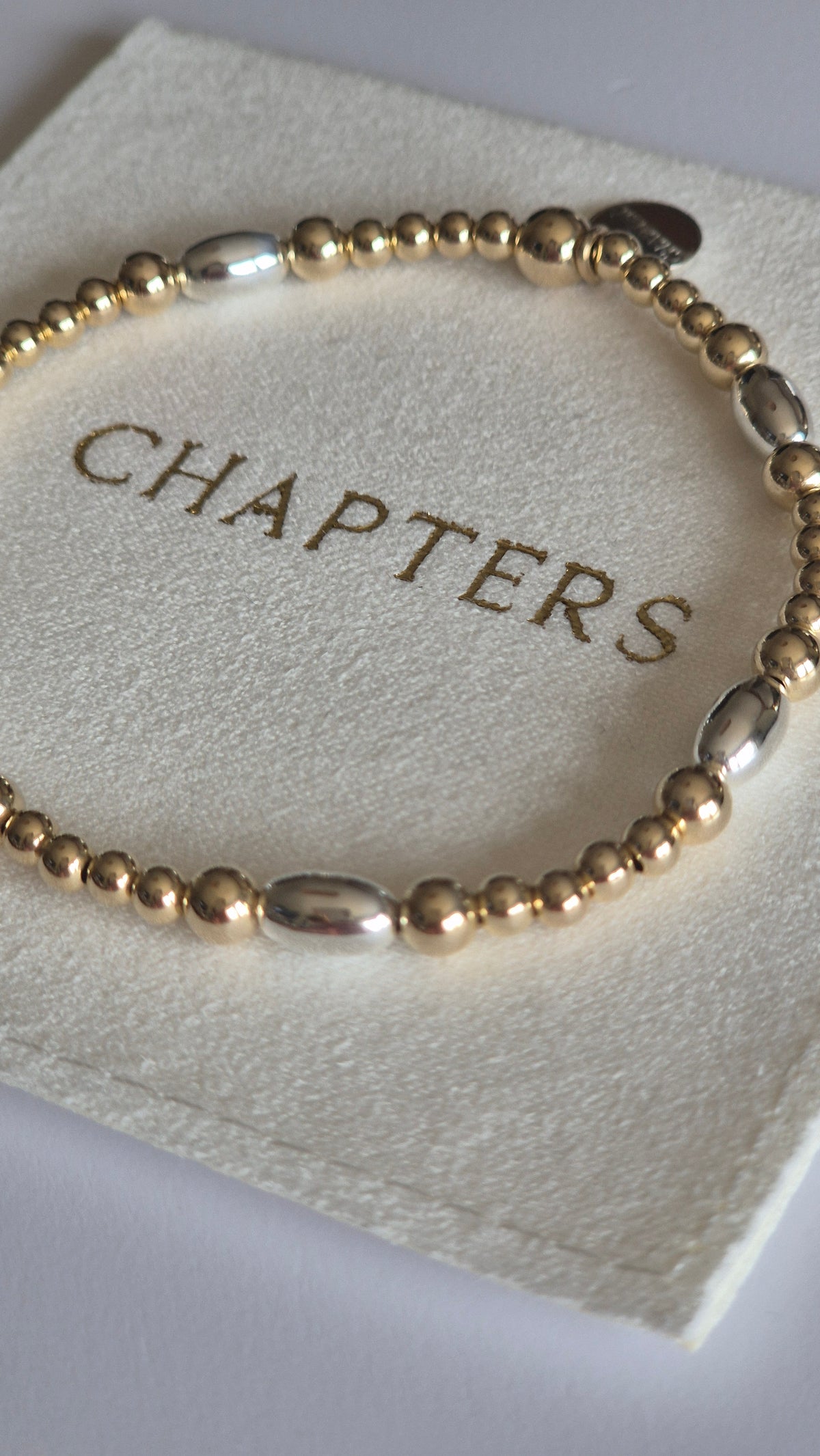 'Eryn bracelet' sterling silver/mixed metal