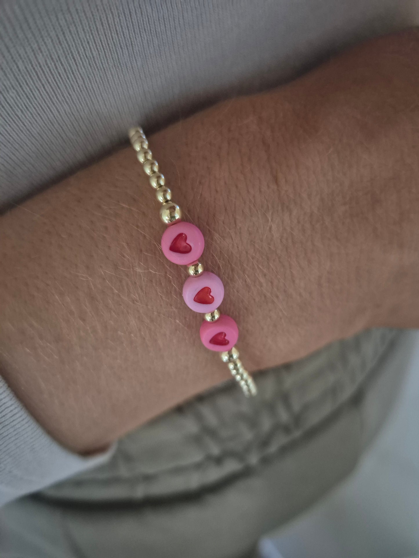Candy Hearts Bracelet