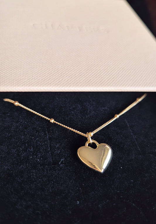 Love heart pendant necklace