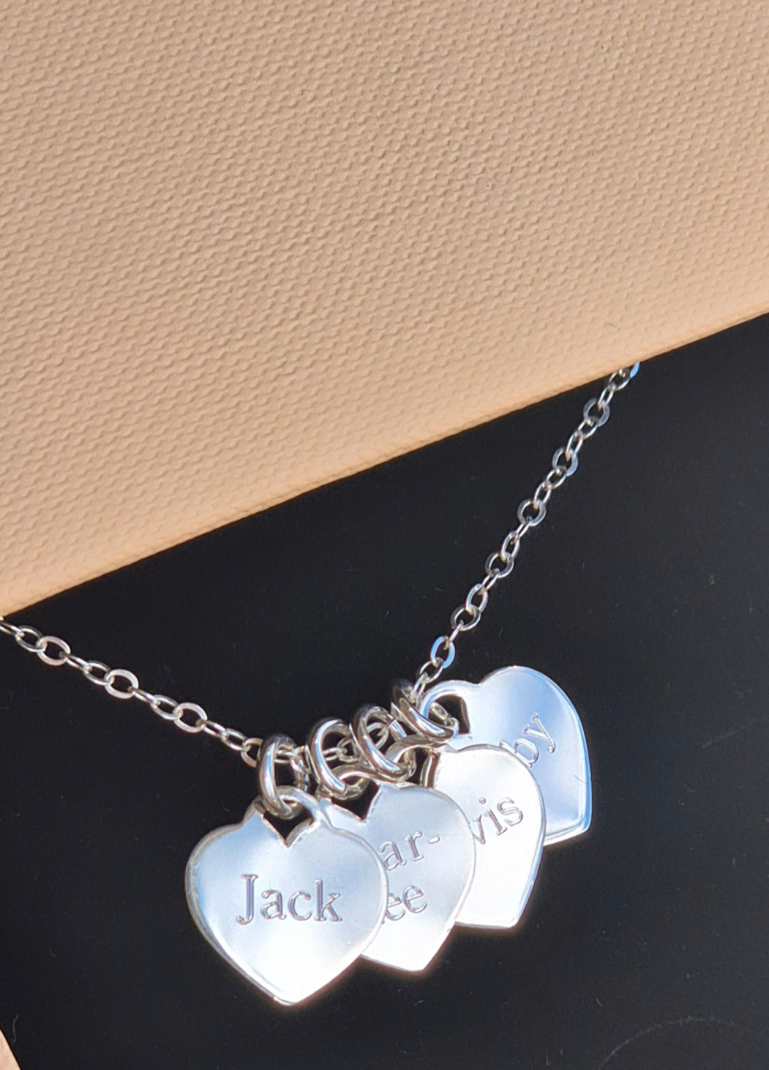 'Love Story' Engraved Necklace