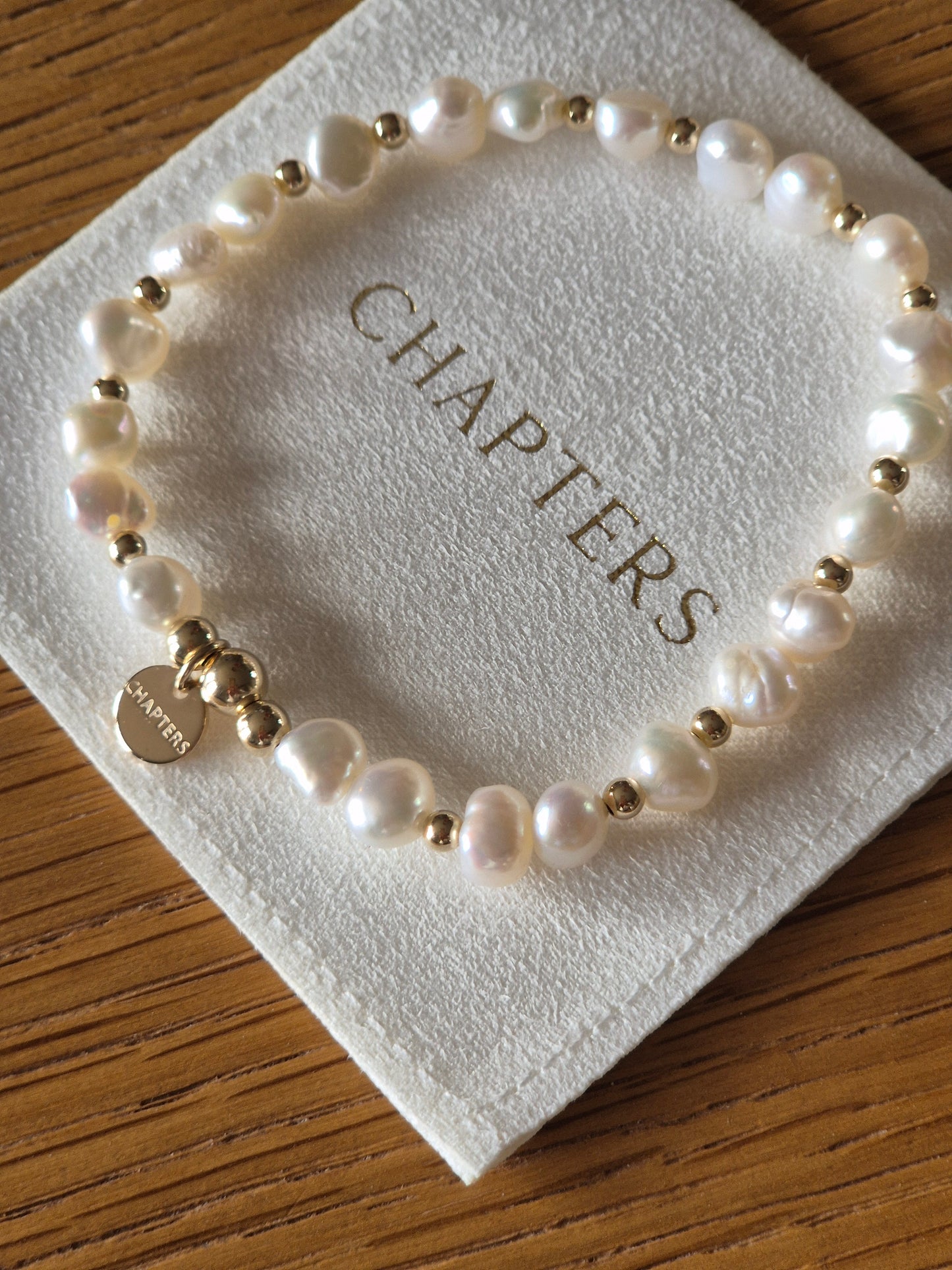 Elegant 'Melissa' freshwater pearl bracelet