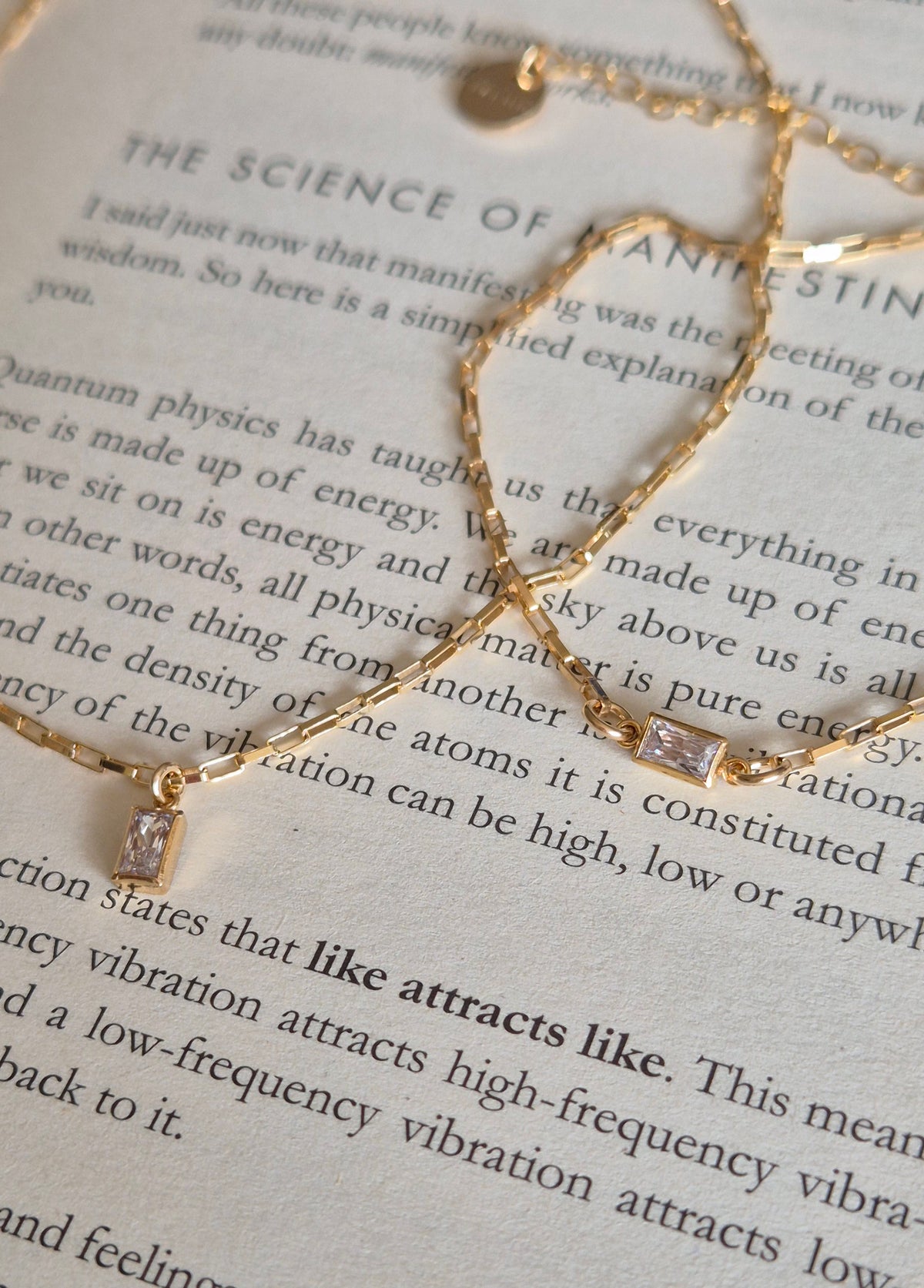 The 'Bookmark' Necklace