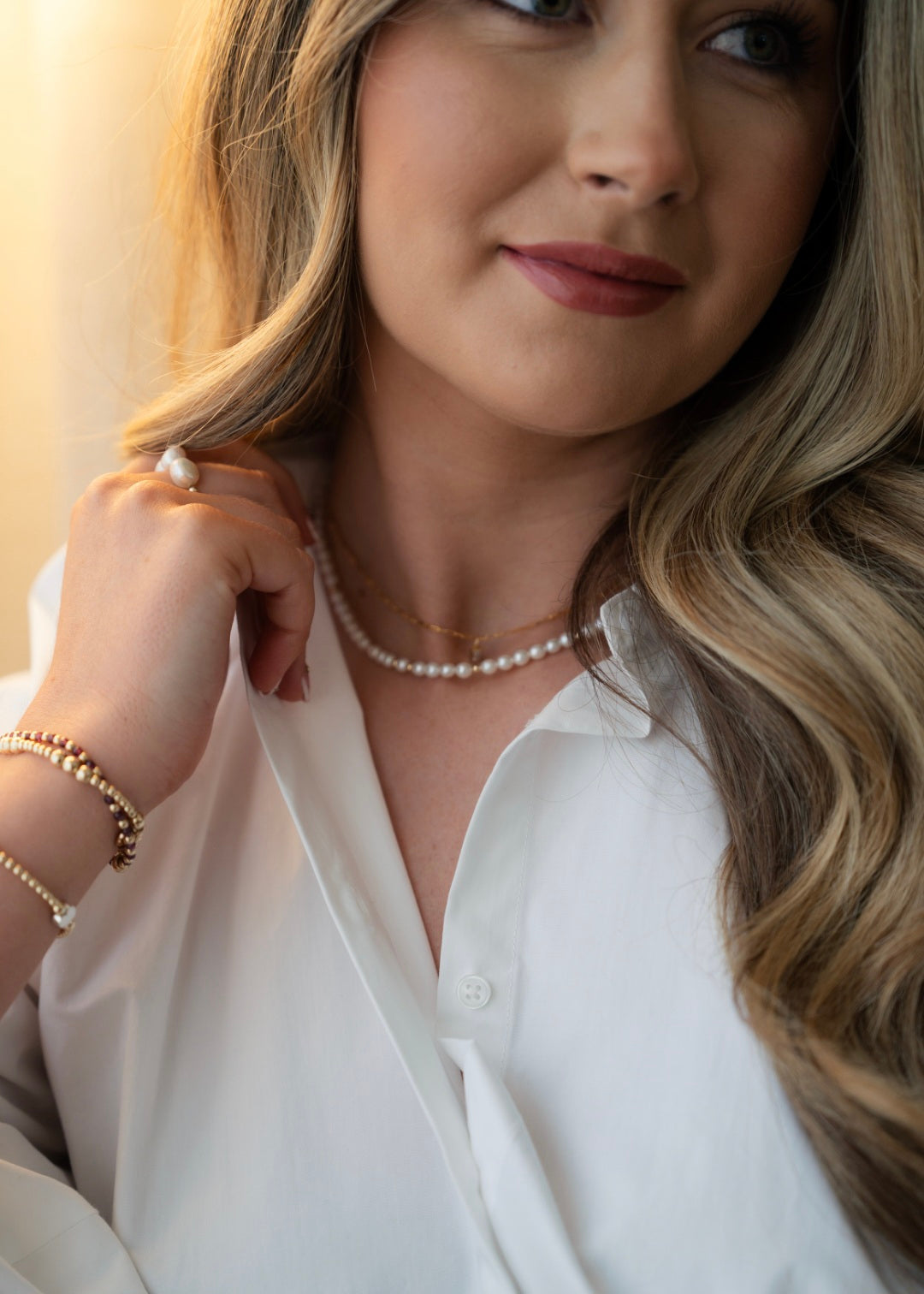 Moon & Honey Necklace