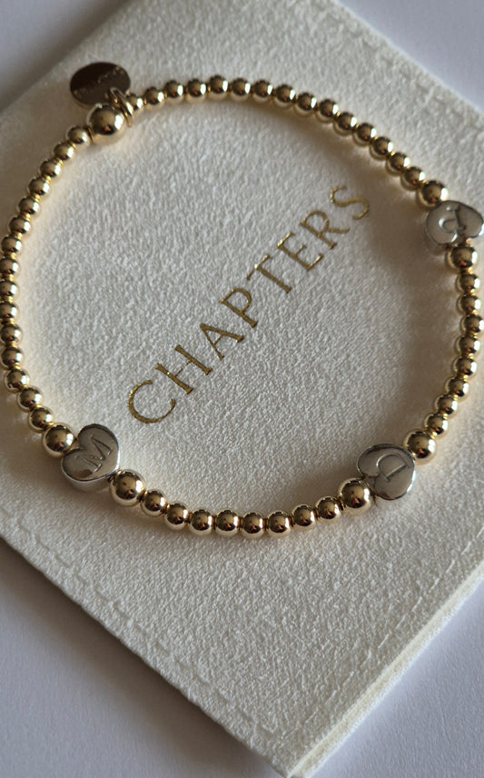 The Love Heart Bracelet - Personalised keepsake
