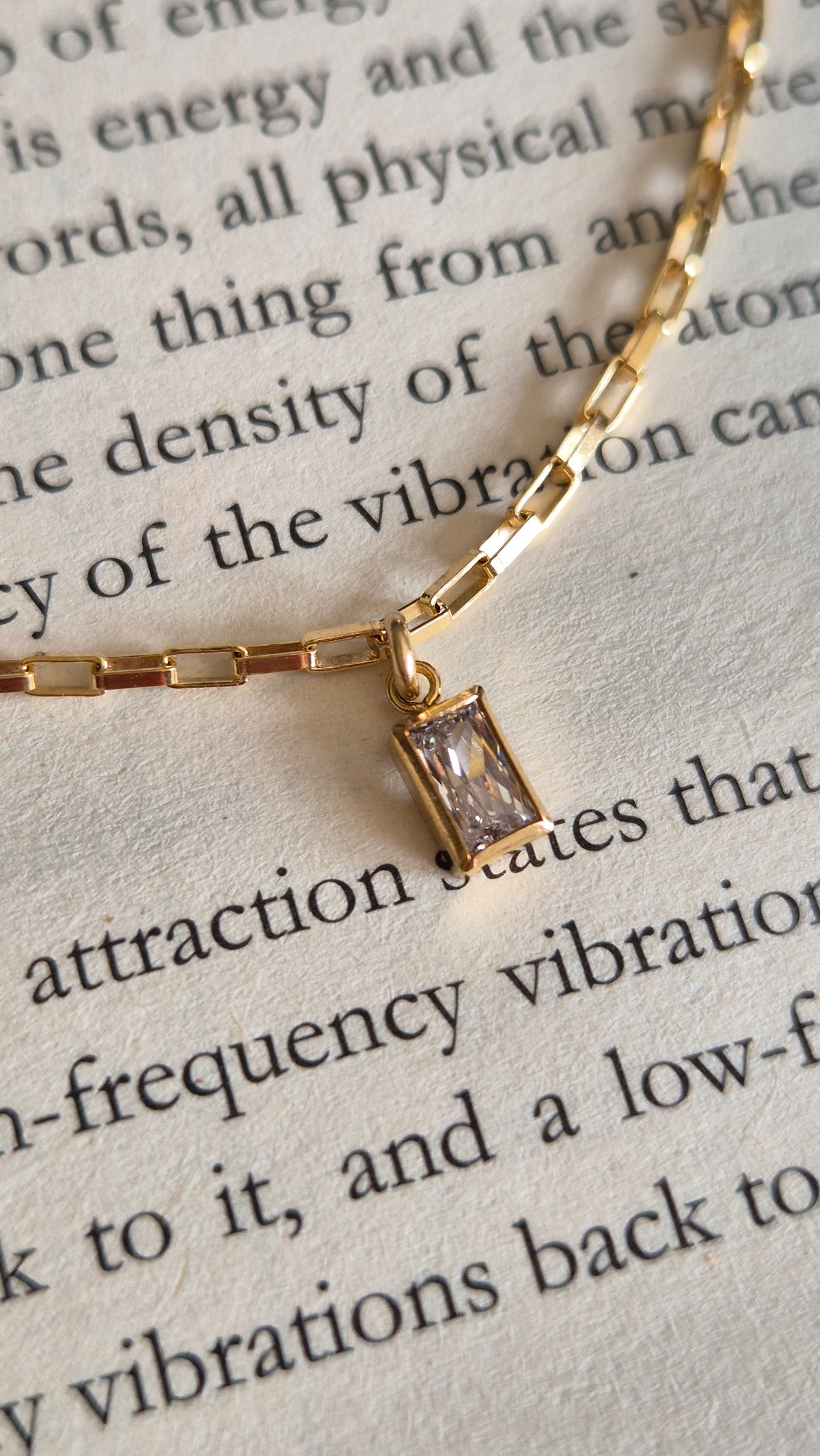 The 'Bookmark' Necklace