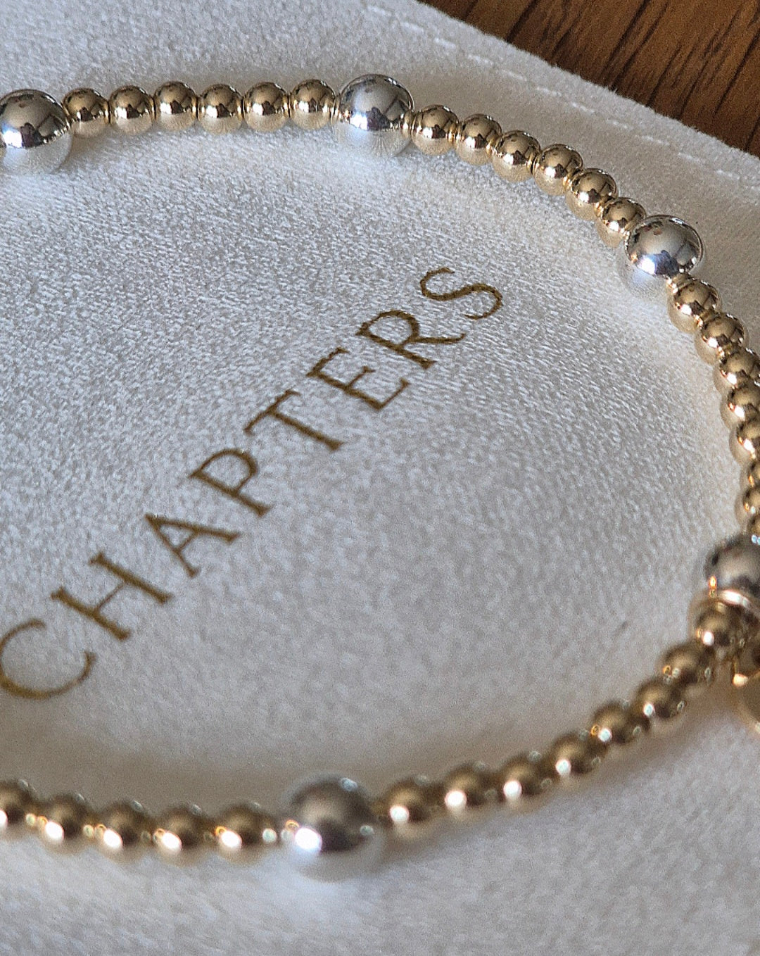 Ella Bracelet mixed metal/sterling silver/gold-filled