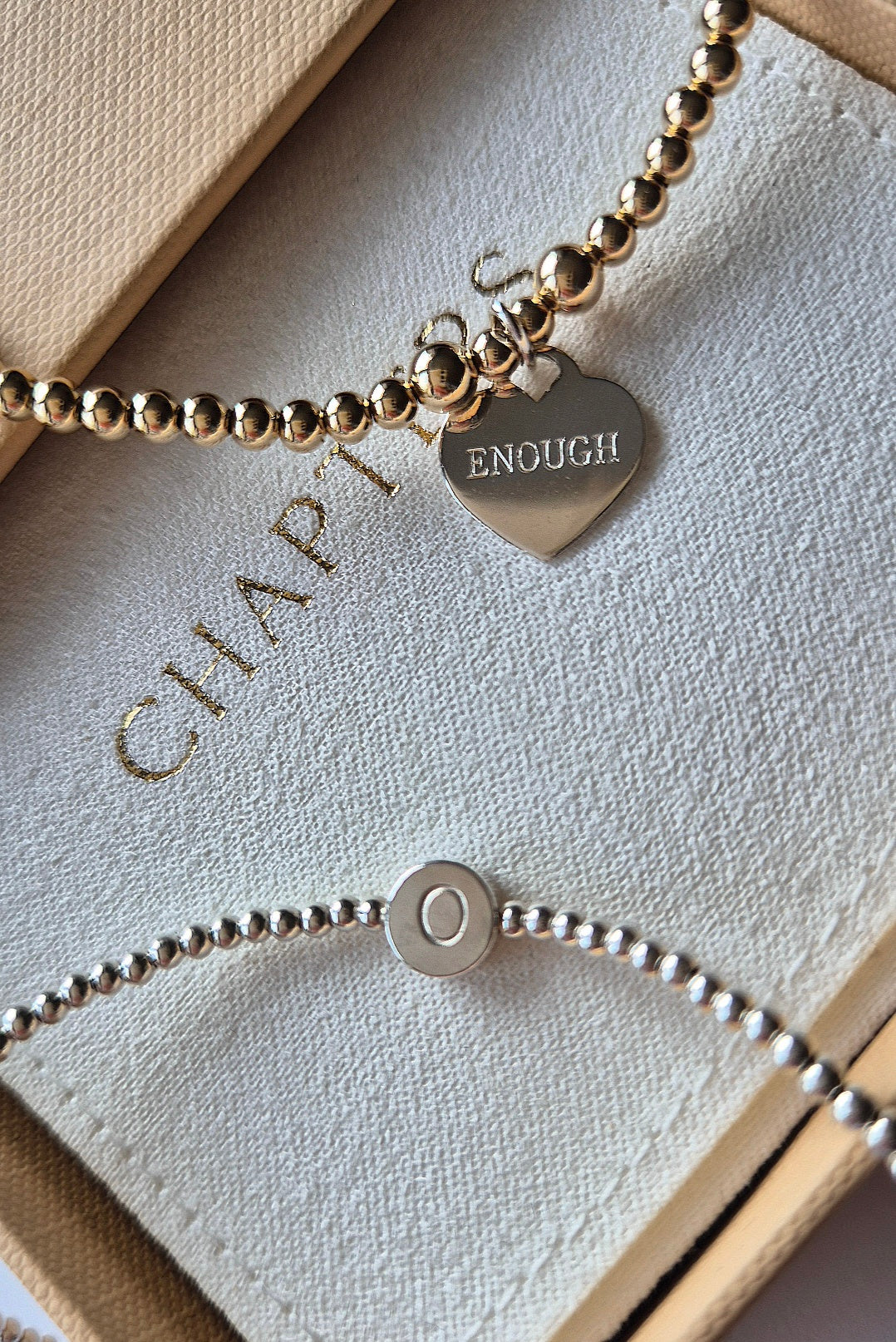 'Enough' Ladies bracelet