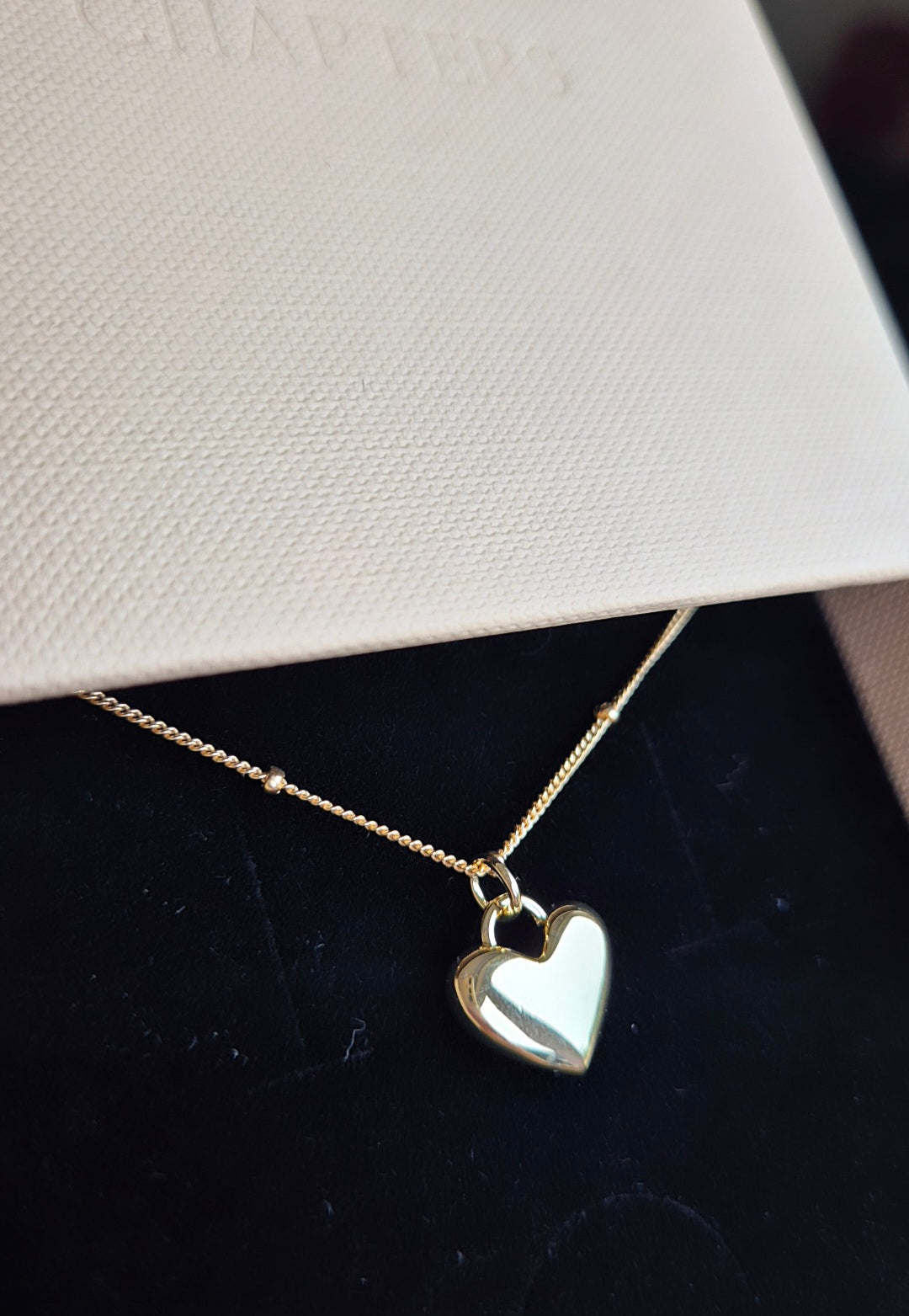 Love heart pendant necklace