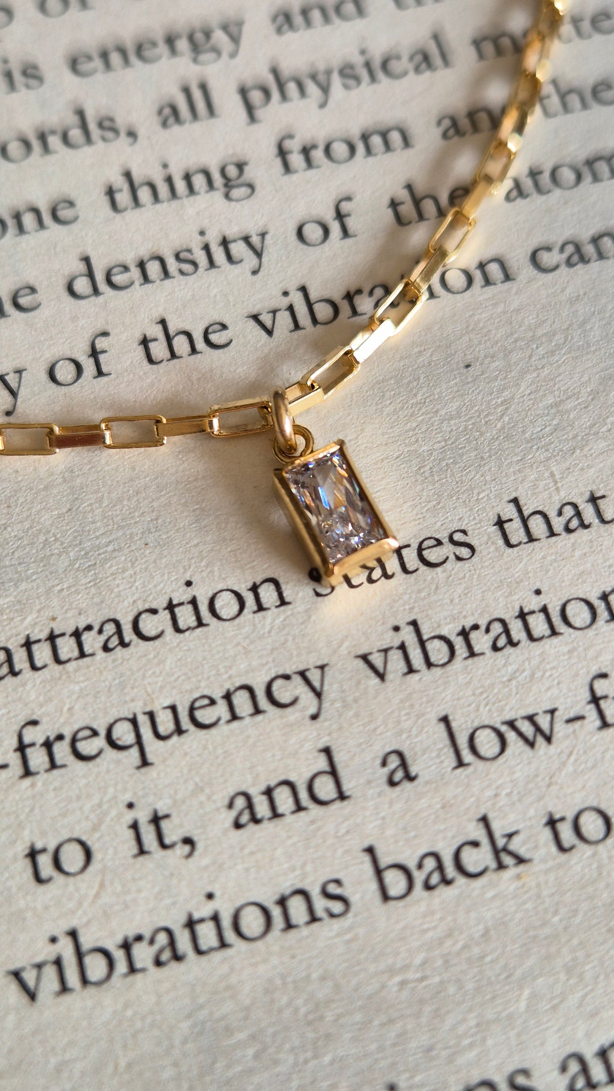 The 'Bookmark' Necklace